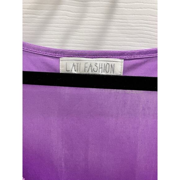 Lati Fashion Nightgown Sleeveless Lace Collar Size XL See Measurements - Picture 3 of 7